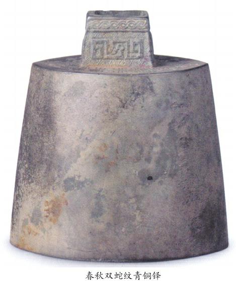 大家好,我叫双蛇纹铎,是一件春秋时期的青铜乐器.